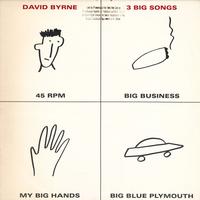 David Byrne - 3 Big Songs -  Preowned Vinyl Record