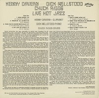 Kenny Davern, Dick Wellstood, Chuck Riggs - Live Hot Jazz -  Preowned Vinyl Record