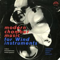 Czech Philharmonic Wind Quintet - Modern Chamber Music for Wind Instruments -  Preowned Vinyl Record