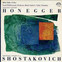 Milos Sadlo, Czech Philharmonic Orchestra-Honegger: Violoncello Concerto