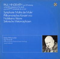 Hindemith, Berlin Philharmonic Orchestra-Hindemith: Mathis der Maler Symphony