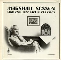 Marshall Sosson - Virtuoso Jazz Violin Classics -  Preowned Vinyl Record