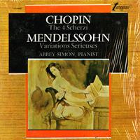 Abbey Simon - Chopin: The 4 Scherzi/Mendelssohn: Variations Serieuses -  Preowned Vinyl Record