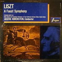 Koch, Horenstein, Chorus and Symphony Orchestra of the Southwest German Radio, Baden-Baden - Liszt: A Faust Symphony -  Preowned Vinyl Record