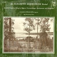 Elisabeth Soderstrom - A Recital -  Preowned Vinyl Record