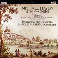 Farberman, Bournemouth Sinfonietta - M.Haydn: Symphonies Nos. 21, 37 & 41 -  Preowned Vinyl Record