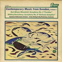 Stockholm Philharmonic Orchestra, Sixten Ehrling, Stig Westerberg-Blomdahl: Symphony No. 3 Facetter