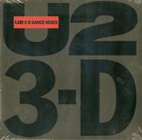 U2 - 3-D Dance Mixes -  Preowned Vinyl Record