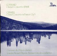 de Peyer, Jacob, London Mozart Players-Copland: Clarinet Concerto etc.
