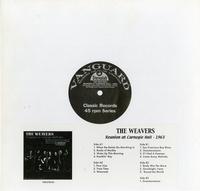 The Weavers - Reunion At Carnegie Hall - 1963 box