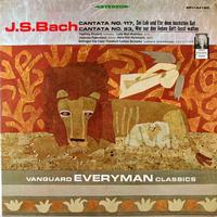 Reichelt, Doormann, Gottingen City Choir, Frankfurt Cantata Orchestra - Bach: Cantatas Nos. 117 & 93 -  Preowned Vinyl Record