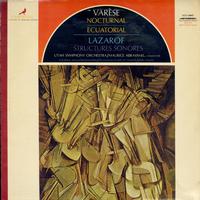 Utah Symphony Orchestra, Maurice Abravanel-Nocturnal / Ecuatorial / Structures Sonores
