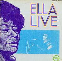 Ella Fitzgerald - Ella Live -  Preowned Vinyl Record