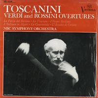 Toscanini, NBC Sym. Orch. - Verdi and Rossini Overtures -  Preowned Vinyl Record