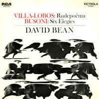 David Bean - Villa-Lobos: Rudepoema etc. -  Preowned Vinyl Record