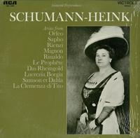 Ernestine Schumann-Heink - Schumann-Heink -  Preowned Vinyl Record