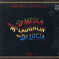 Al Di Meola, John McLaughlin & Paco DeLucia - Friday Night In San Francisco - Live - -  Preowned Vinyl Record