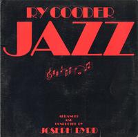 Ry Cooder - Jazz -  Preowned Vinyl Record