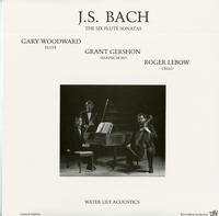 Woodward, Gershon, Lebow - Bach: The Six Flute Sonatas