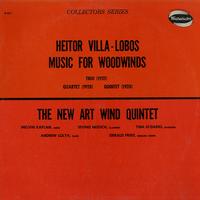 New Art Wind Quintet - Villa-Lobos: Music for Woodwinds -  Preowned Vinyl Record