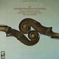 Rudolf, Vienna Radio Orchestra - Bach: Unfamiliar Masterpieces for Orchestra