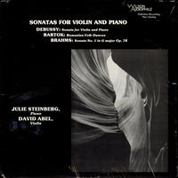 Julie Sternberg and David Abel - Sonatas for Violin and Piano