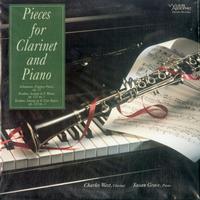 Charles West & Susan Grace - Pieces for Clarinet and Piano -  Preowned Vinyl Record