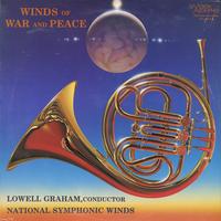 Graham, National Symphonic Winds - Winds of War and Peace -  Preowned Vinyl Record