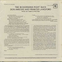 Don Ameche and Frances Langford - The Bickersons Fight Back -  Sealed Out-of-Print Vinyl Record