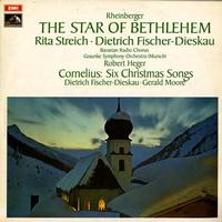 Streich, Fischer-Dieskau - Rheinberger: The Star of Bethlehem etc. -  Preowned Vinyl Record