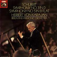 Herbert Von Karajan/The Berlin Philharmonic Orchestra - Schubert: Symphony Nos. 3 & 5
