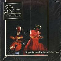 Roger Drinkall - Dian Baker Duo - 20th Century Masterpieces for Piano & Cello -  Preowned Vinyl Record