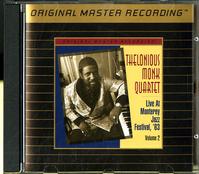 Thelonious Monk Quartet - Live At Monterey Jazz Festival, '63 Vol. 2