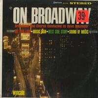 Dave Stephens Orchestra and Chorus - On Broadway -  Sealed Out-of-Print Vinyl Record