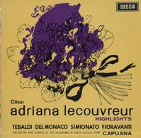 Capuana, Chorus and Orchestra of the Accademia Di Santa Cecilia, Rome - Cilea: Adriana Lecouvreur - Highlights -  Preowned Vinyl Record
