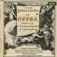 Sutherland, Bonynge, New Symphony Orchestra of London - Handel: Arias from Julius Caesar -  Preowned Vinyl Record