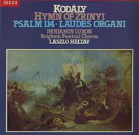 Luxon, Heltay, Brighton Festival Chorus - Kodaly: Hymn of Zrinyi etc. -  Preowned Vinyl Record