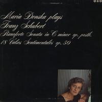 Maria Donska - Schubert: Piano Sonata in C minor etc. -  Preowned Vinyl Record