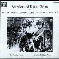 Ian Partridge and Jennifer Partridge - An Album of English Songs