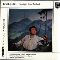 Moralt, Vienna Symphony Orchestra and Chorus - D'Albert: Highlights from Tiefland