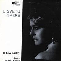 Breda Kalef - U Svetu Opere -  Preowned Vinyl Record