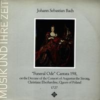 Schroeder, Concerto Amsterdam - Bach: Funeral Ode - Cantata 198