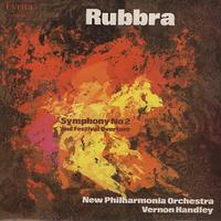 Handley, New Philharmonia Orchestra - Rubbra: Symphony No. 2 etc. -  Preowned Vinyl Record