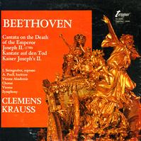 Krauss, Vienna Symphony Orchestra - Beethoven: Cantata on the Death of the Emperor Joseph II etc. -  Preowned Vinyl Record
