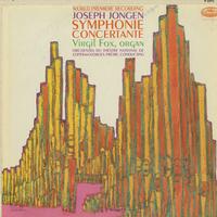 Fox, Pretre, Orchestra du Theatre National de L'Opera - Jongen: Symphonie Concertante -  Preowned Vinyl Record