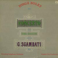 Bolet, Cox, Nurnberg Symphony Orchestra - Scambati: Concerto pour Piano et Orchestre 