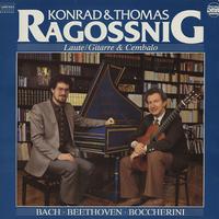 Konrad & Thomas Ragossnig - Bach, Beethoven, Boccherini -  Preowned Vinyl Record