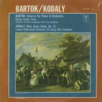 Sandor, Cao, Orchestra of Radio Luxembourg - Bartok: Scherzo for Piano and Orchestra etc.