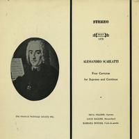 Neva Pilgrim, Louis Bagger, Barbara Mueser - Scarlatti: Four Cantatas for Soprano and Continuo
