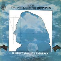 Robert and Gaby Casadesus - Bach: Two Concertos for Two Pianos -  Preowned Vinyl Record